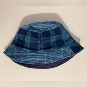 Blue Plaid Bucket Hat